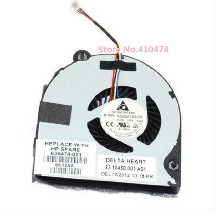 SSEA оптовая продажа новый вентилятор для процессора HP Probook 6360B 6360 KSB05105HB AG42 639474 001|hp