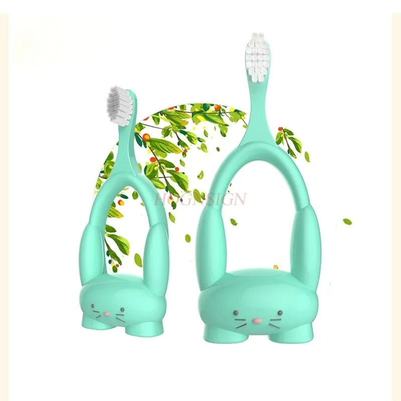 

Baby Training Toothbrush Infant Child Milk Toothbrush Baby Toothbrush Soft Hair 2-3-6 Years Old Sale