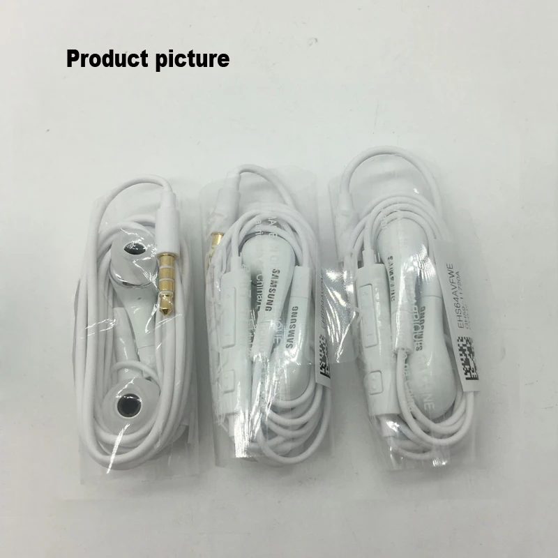 Подлинный samsung наушники ehs64avfwe для xiaomi4/5/6 note1/2/3 rednote1/2/3 Galaxy S6 SMG920/S Edg SM G925/S5/S6/S7
