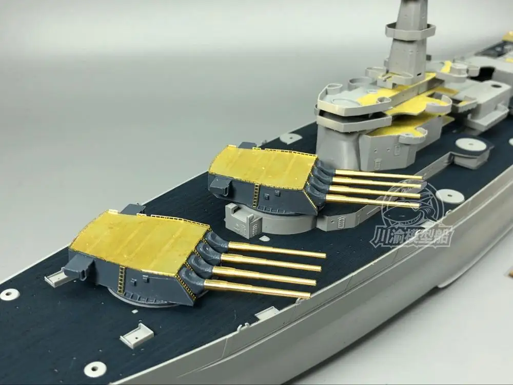 1/350 шкала MK9 основной пистолет револьверные металлические бочки для очень огня
