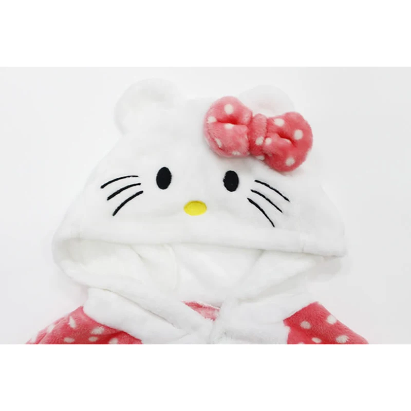 Детская Kigurumi пижамы для девочек и мальчиков унисекс животных мультфильм Acettate