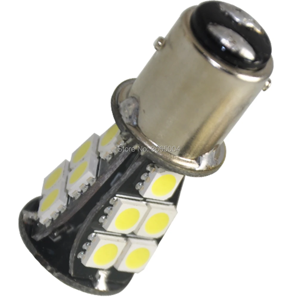 1 шт. 5050 светодиодных чипов 1157 BAY15D лампы 18 SMD высокой Мощность стоп-сигналы Белый p21/5 Вт светодиодные автомобильные лампы автомобиля источник света 12 V