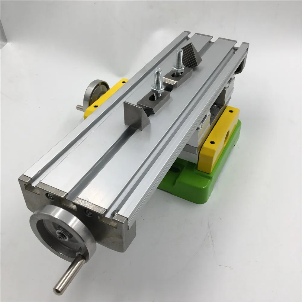 Профессиональный DIY Мини рабочий стол крест горка Многофункциональный фрезерный