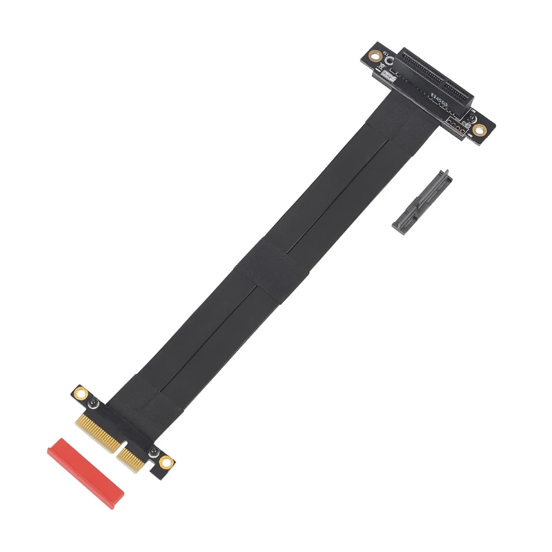 PCI E 4X расширитель для карт Гибкий удлинитель ленточный адаптер конвертер Express