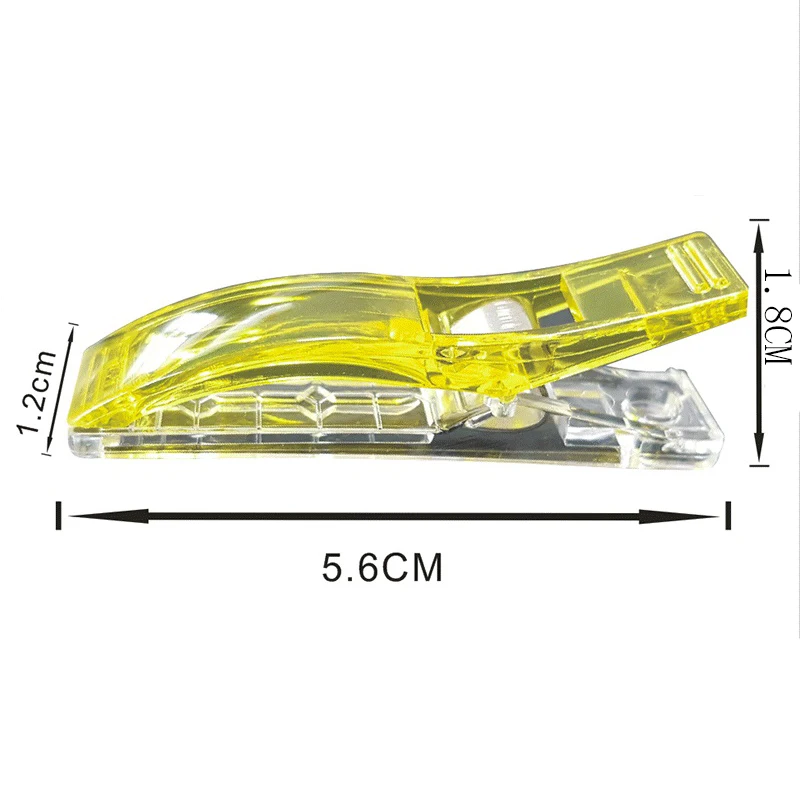 

6PCS Edge Clip Quilt Quilting Clip DIY Crafts Plastic Clips Multicolor Patchwork Sewing Decoration Clamp Cothes Clip
