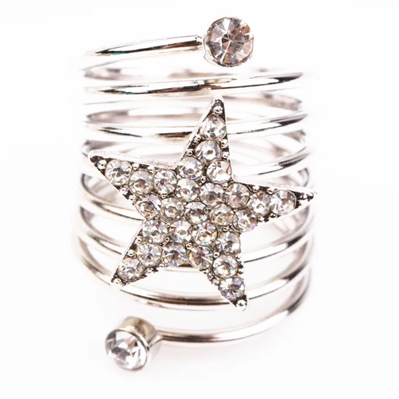 Женское модное кольцо с пентаграммой и звездой 4RD42|spring ring|fashion ringsring fashion |