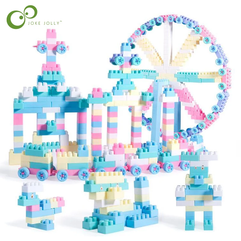 Детские строительные блоки с наклейкой WYQ 100 шт.|Блочные конструкторы| |