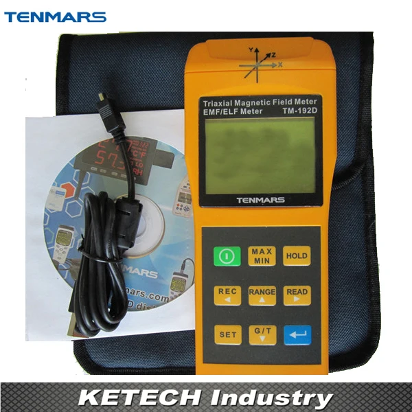 TM 192D 3 осевой низкочастотный измеритель интенсивности электромагнитного поля 30 2