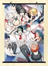 Аниме постер Boku no Hero academic настенная прокрутка печатная картина домашний декор