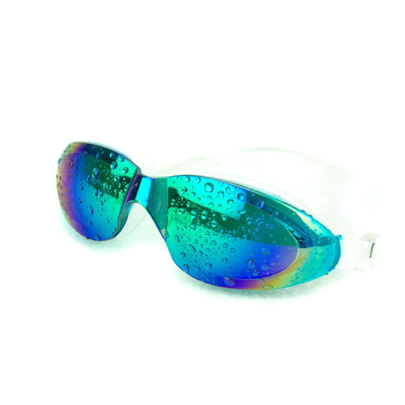 Взрослые Профессиональные Водонепроницаемый Анти туман УФ Плавание ming очки