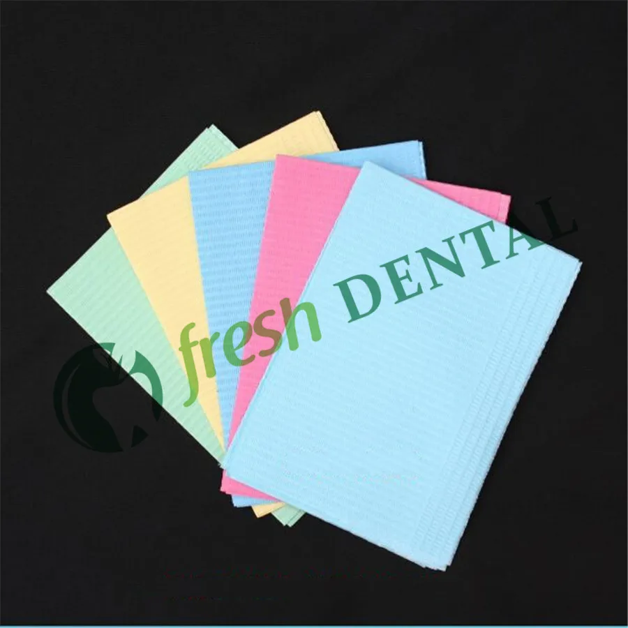 500 шт зубные нагрудники 3 одноразовая медицинская маска с тремя складками