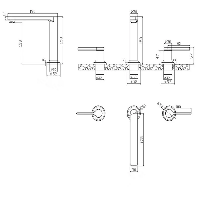 

Bathroom Basin Faucet Total Brass Sink Mixer Tap Hot & Cold Bathroom Crane Deck Mounted Widespread Brushed Gold Faucet Torneira