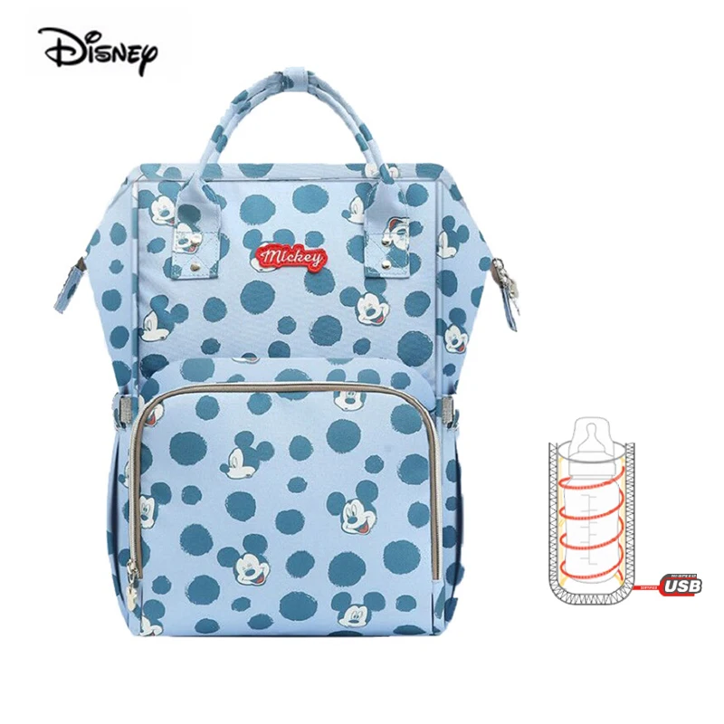 Disney Mother Bag многоразовый подгузник сумка Водонепроницаемый рюкзак для матерей