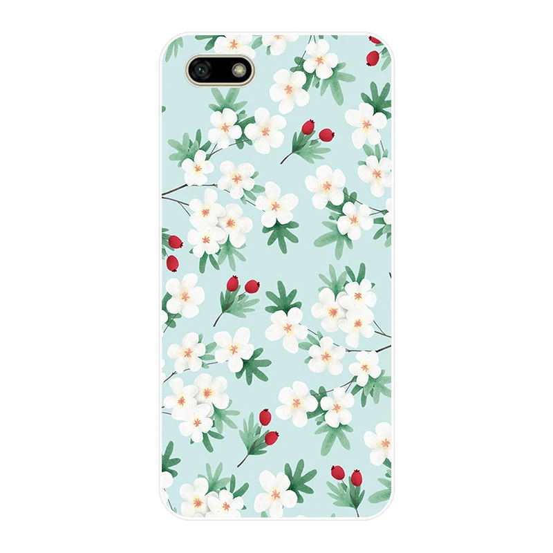 50 15 силиконовый чехол для huawei Honor 7A, чехол 5,45 дюйма, мягкий чехол для телефона huawei Honor 7A 7 A, DUA-L22, русская задняя крышка, чехол, бампер - Цвет: 50