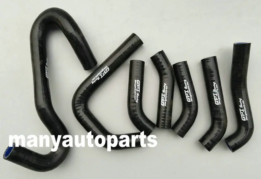Подходит для алюминиевый радиатор HUSQVARNA HUSKY AE/WR400/XC400/CR430/WR430/XC430 1984-1988 силиконовый