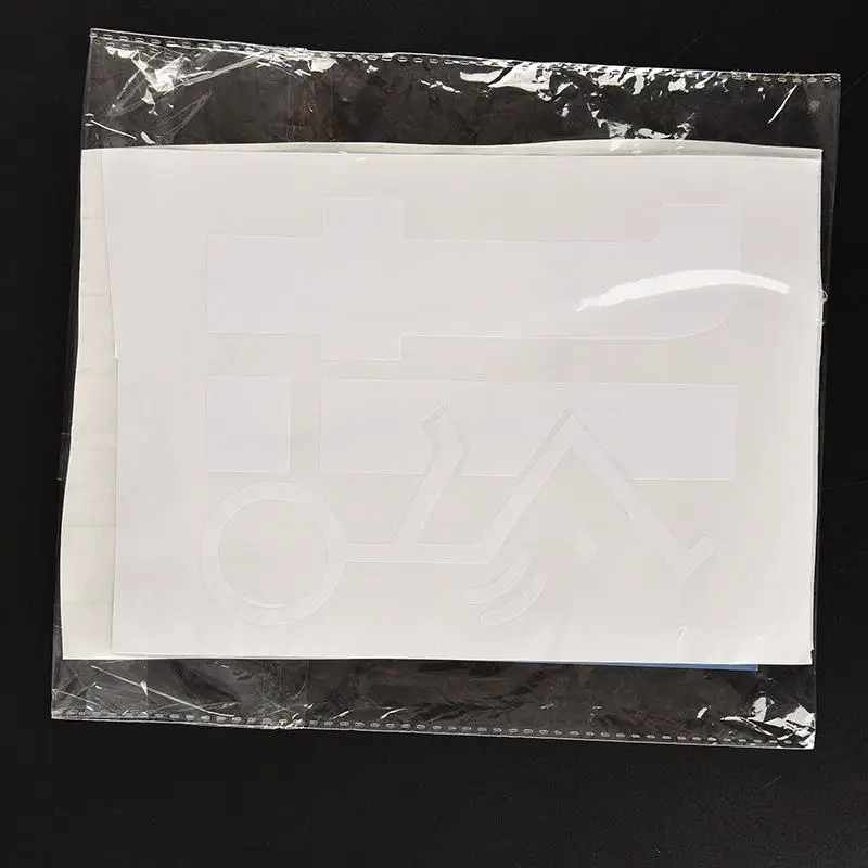 Do It по индивидуальному заказу забавная наклейка для автомобилей Белый виниловая