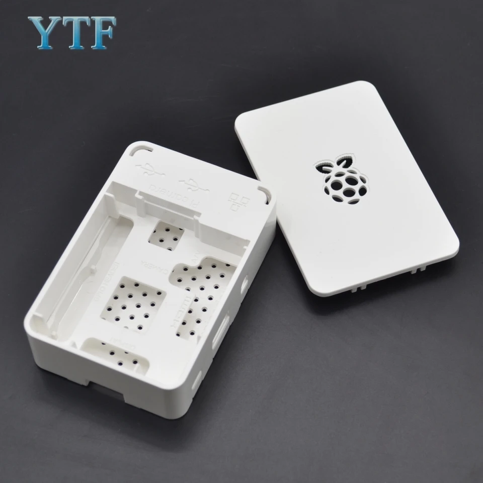 Черно белый прозрачный чехол из АБС пластика для Raspberry PI 3|shell| |