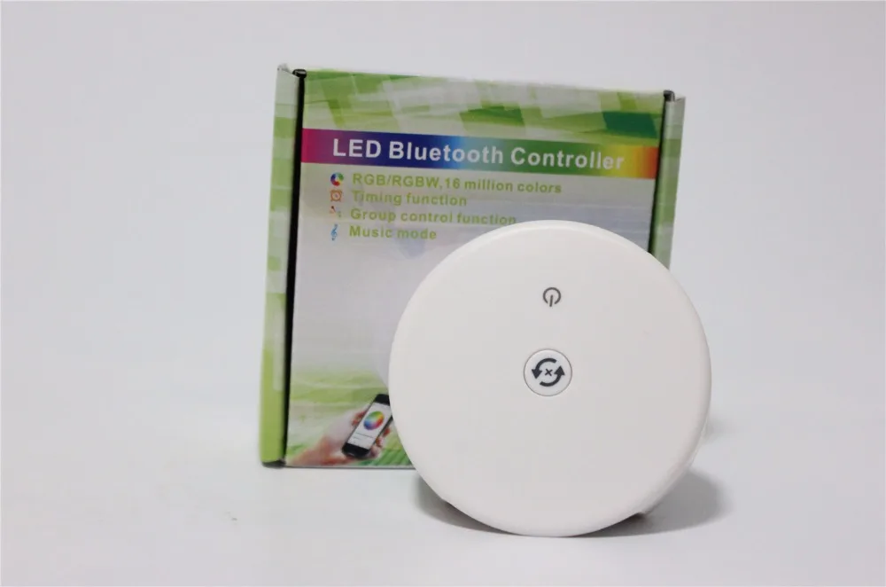 

DC12-24V RGB RGBW Bluetooth LED Controller,Timing Function, Group Control, Music Mode, apply to IOS/Android