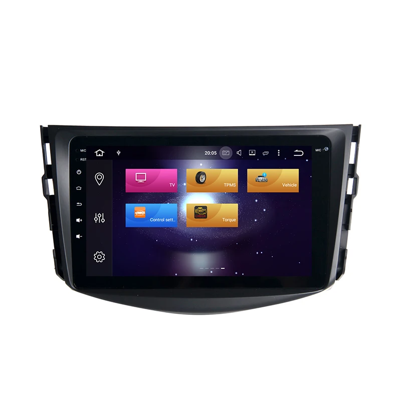 Aoluoya IPS 4G RAM 32G ROM Восьмиядерный Android 8 0 автомобильный dvd плеер для Toyota RAV4 RAV 4 2007 2008 2009