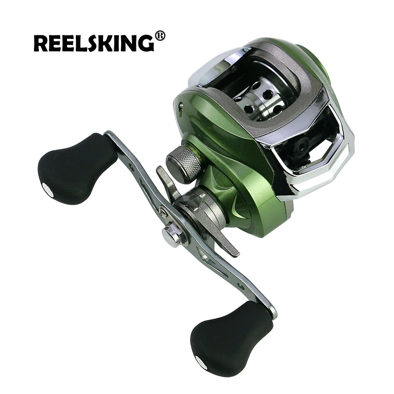 Катушка для спиннинга REELSKING с магнитным тормозом макс. нагрузка 6 кг 17 + 1 7 1: