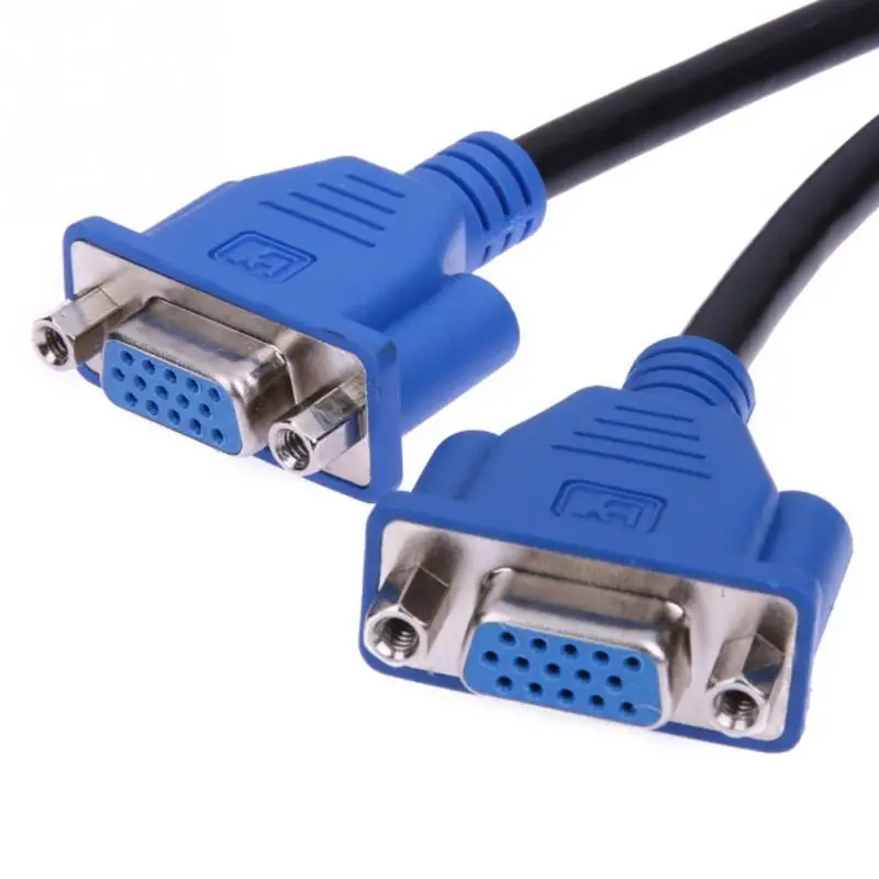 1x60 way оптовая Y сплиттер DMS 59 двойной кабель VGA 15 pin Molex Дисплей адаптер LFH папа