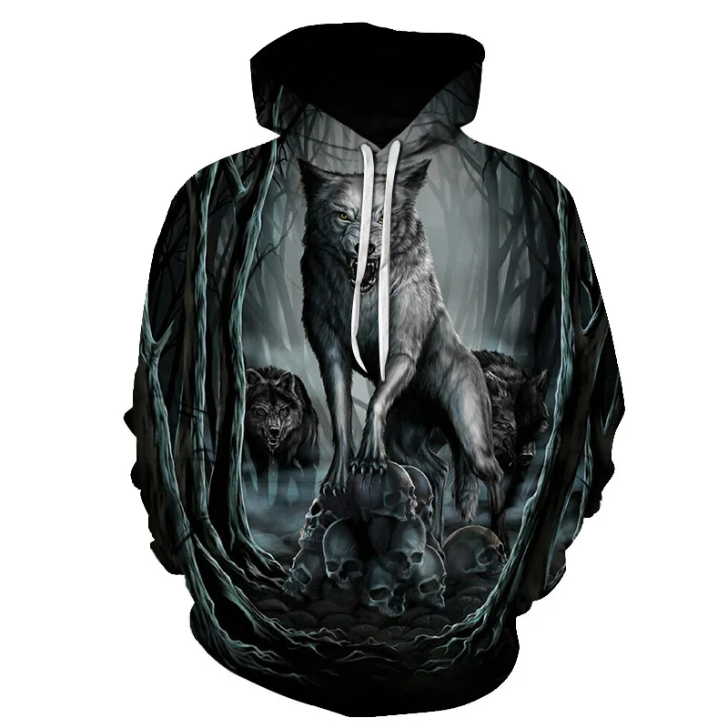 Лидер продаж, толстовки с принтом волка, мужские 3d толстовки, брендовые толстовки, куртки для мальчиков, качественный пуловер, модные спортивные костюмы, уличная одежда с животными