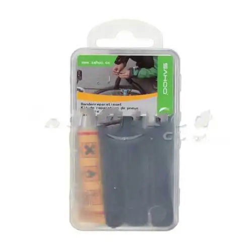 WiseBuy Bike Bicycle Tire Tyre Repair Kit Tool Set Patch Rubber Glue | Красота и здоровье