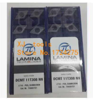 

Free Shipping 20Pcs DCMT11T308NN LT10 tungsten Carbide insert Cutting tools turning ,carbide inserts Lathe turning tool