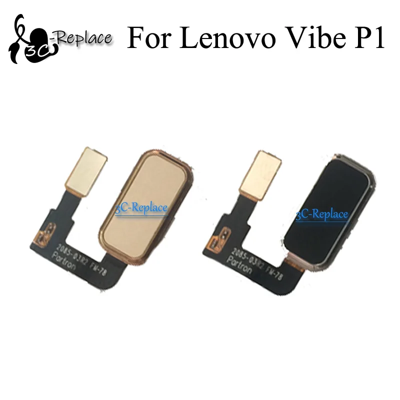 Replacement Fingerprint Scanner For Lenovo Vibe P1 P1c72 P1a42 P1c58 Touch Sensor ID Home Button Return Assembly Flex Cable | Мобильные
