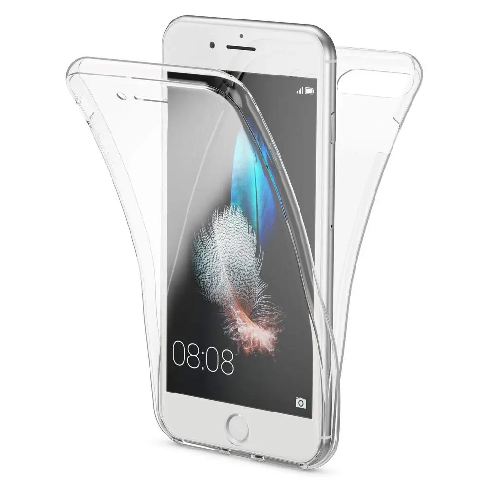 Cases 360 Degree full Body Phone Case for iPhone XR 7 6 8 Plus 5 5S 6S SE Soft Silicone Tpu cover funda Coque For XS Max |