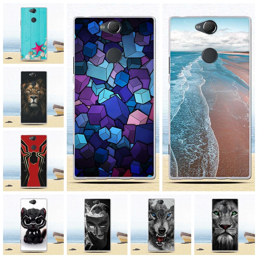 

Colorful Fashion Animal Printing Case For Sony Xperia X A2 XA2 Plus + Silicone Soft TPU Cover For Sony Xperia XA2Plus XA2+ cases