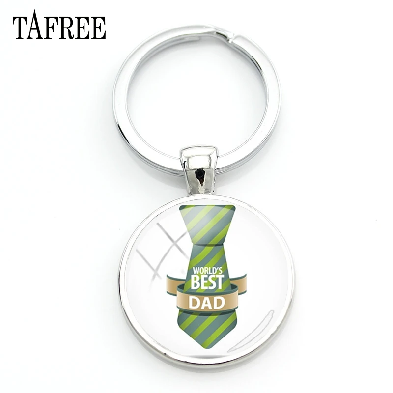Брелок TAFREE worlde s лучший папа креативный брелок модные подвески брелоки Papa DAD Car