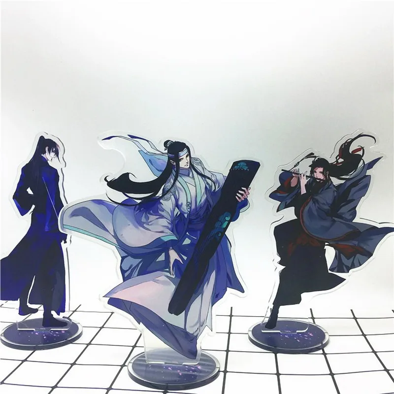 32 вида аниме Mo дао ЗУ Shi акрил рисунок на каждый день Wei WuXian Lan WangJi Коллекция подарков гроссмейстер демоническим Статуэтка Series1