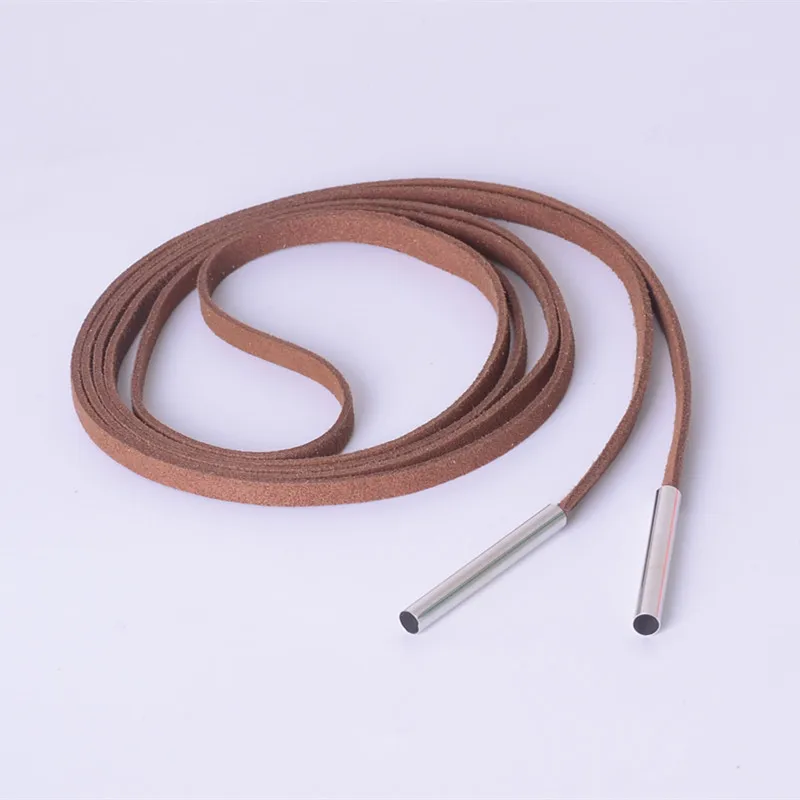 Женская Длинная кисточка белая коричневая черная кожаная веревка колье Золотая