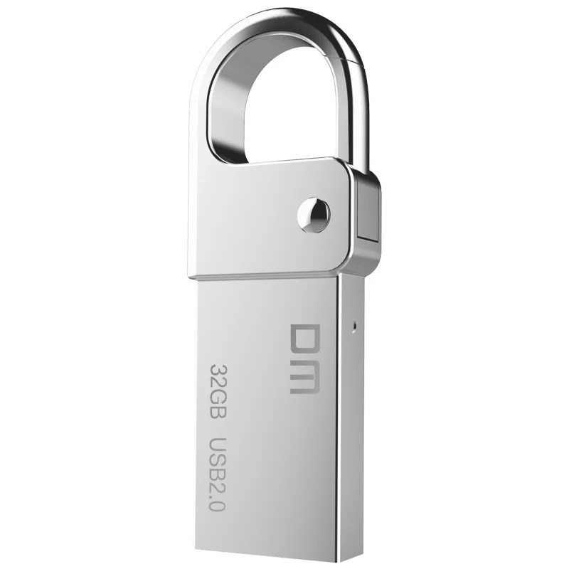 USB флеш-накопитель PD027 32GB металлический флеш-накопитель с пряжкой 16GB 8GB Водонепроницаемый