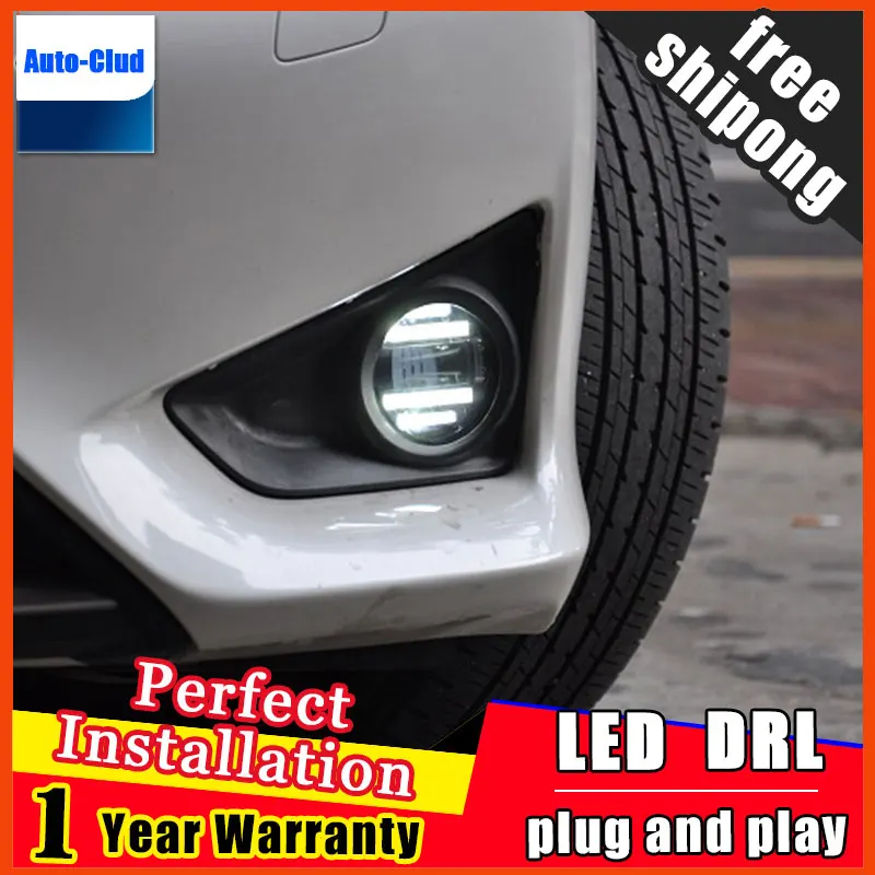 Стайлинг автомобиля светодиодный ные Противотуманные фары для Nissan Sunny 2011-2015 с