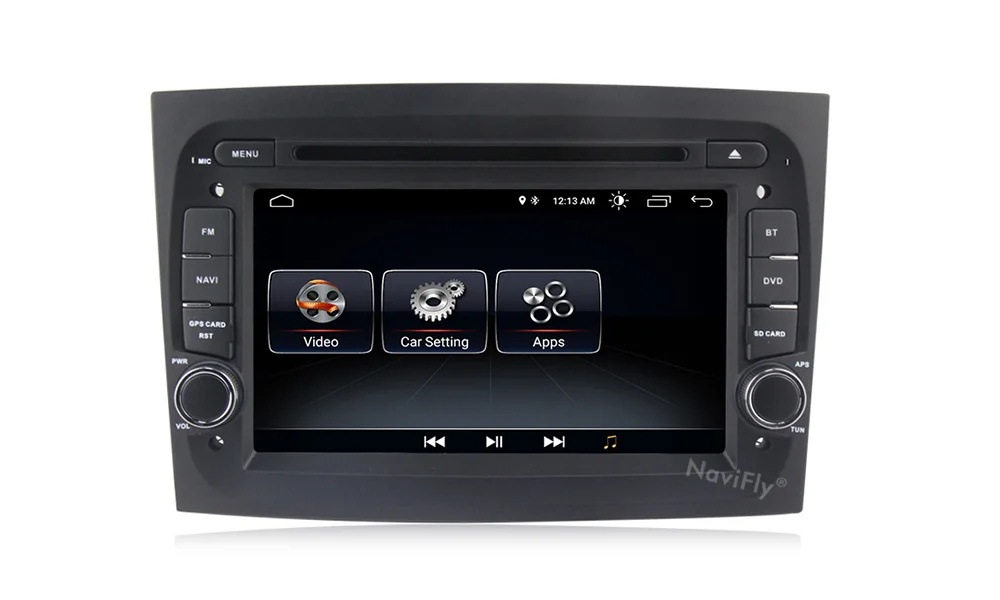 Новинка! HD1024* 600 Android 8,1 Автомобильный мультимедийный dvd-плеер gps навигации для FIAT DOBLO автомобильный радиоприемник FM WI-FI RDS USB SD