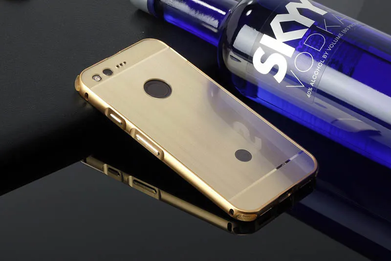 Алюминиевая металлическая рамка+ PC задний Чехол для телефона Google Pixel 5,0 ''матовый задний Жесткий Чехол для Pixel XL 5,5'' защитный чехол 3 в 1