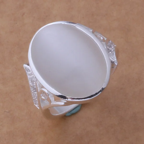 Оптовые высококачественные кольца с серебряным покрытием модные ювелирные