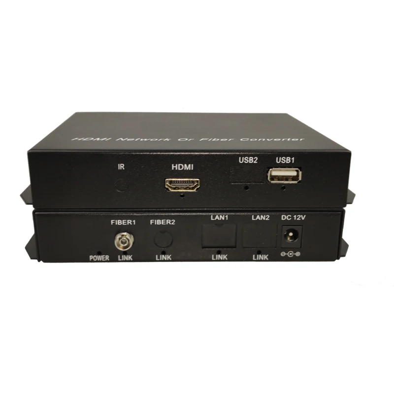 HDMI KVM волоконно оптический конвертер USB мышь и клавиатура удлинитель одномодовый