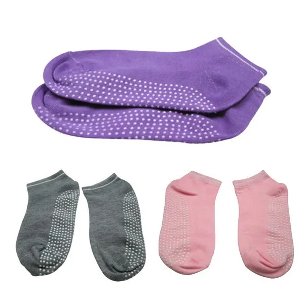 Для женщин для пилатеса йоги нескользящие сцепление носки хлопковые