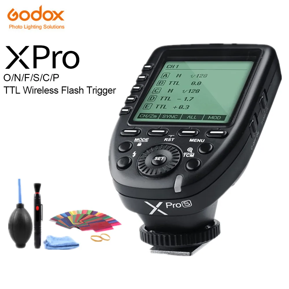Беспроводной передатчик Godox Xpro S TTL 2 4G для Sony A77 II A99 A9 A7R III A350 TT685S|Пульты и триггеры| |