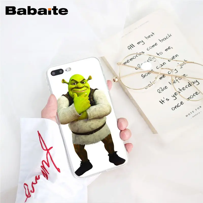 A8 Babaite мультяшный чехол для телефона Moive Shrek Coon для iphone 11 Pro 11Pro Max 6S 6plus 7plus 8 8Plus X Xs MAX 5 5S XR - Цвет: A8