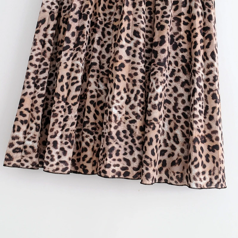 Женские сексуальные леопардовые юбки с принтом летняя модная юбка женский
