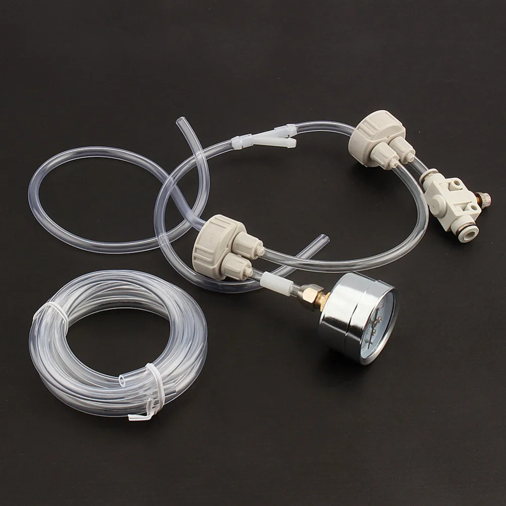 1 компл. Белый DIY аквариум посажен CO2 системы Pro трубка клапан Guage бутылка комплект