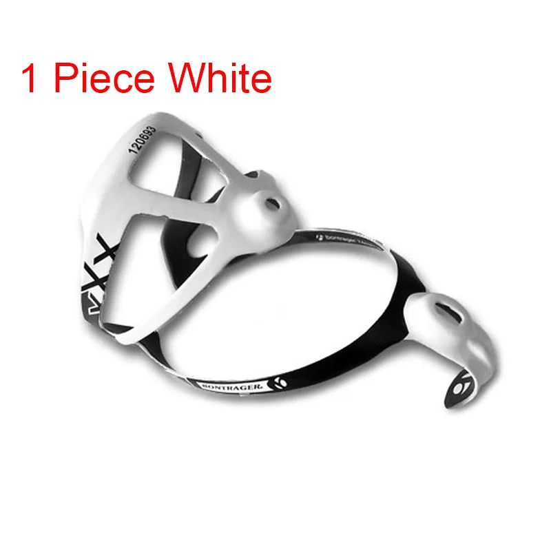 One Piece White 2 шт., полностью углеродное волокно, флягодержатель для воды MTB/дорожный велосипед botellero carbono, держатель для бутылки для велосипеда, велосипедная флягодержатель - Цвет: One Piece White