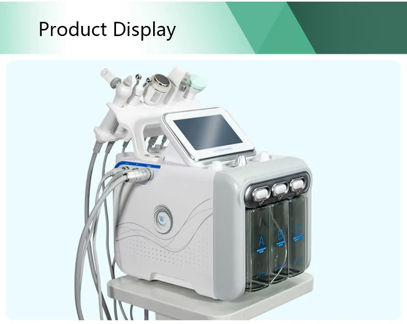 Hydro Dermabrasion Equipment H2 O2 Water Hydrafacial Oxygen Jet Peeling Skin Care BIO Lifting Ultrasonic Spa Beauty Machine