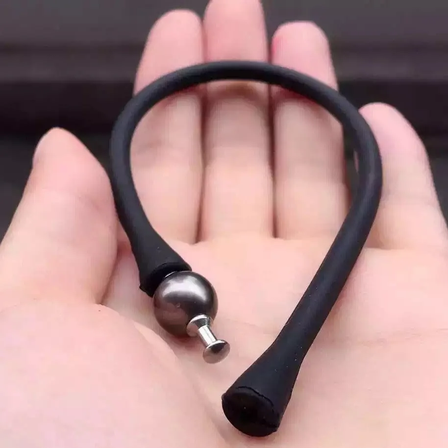 Ожерелье чокер и браслет для влюбленных комплект из корейского силиконового