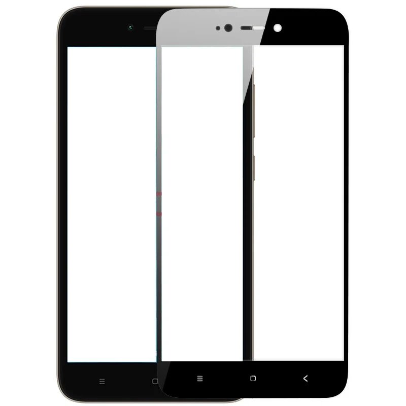 Полное покрытие закаленное стекло для Xiaomi Redmi Примечание 5A 2 ГБ 16 ГБ обычный экран защитный 9H note5 note5A 3D 5,5 дюймов черный белый
