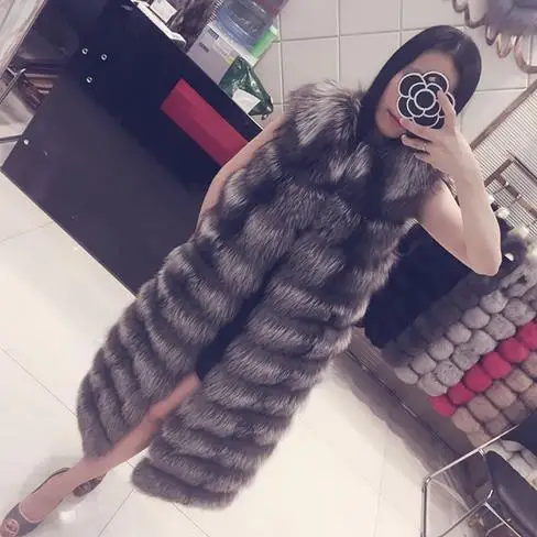 Пальто из искусственного меха зимние пушистые пальто с меховым капюшоном жилет